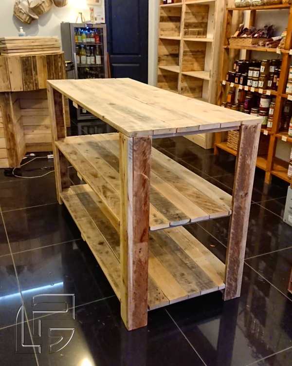 meuble mobilier agencement aménagement bois palette sur-mesure éco-responsable toulouse occitanie artisanal recyclage surcyclage upcycling magasin bio épicerie