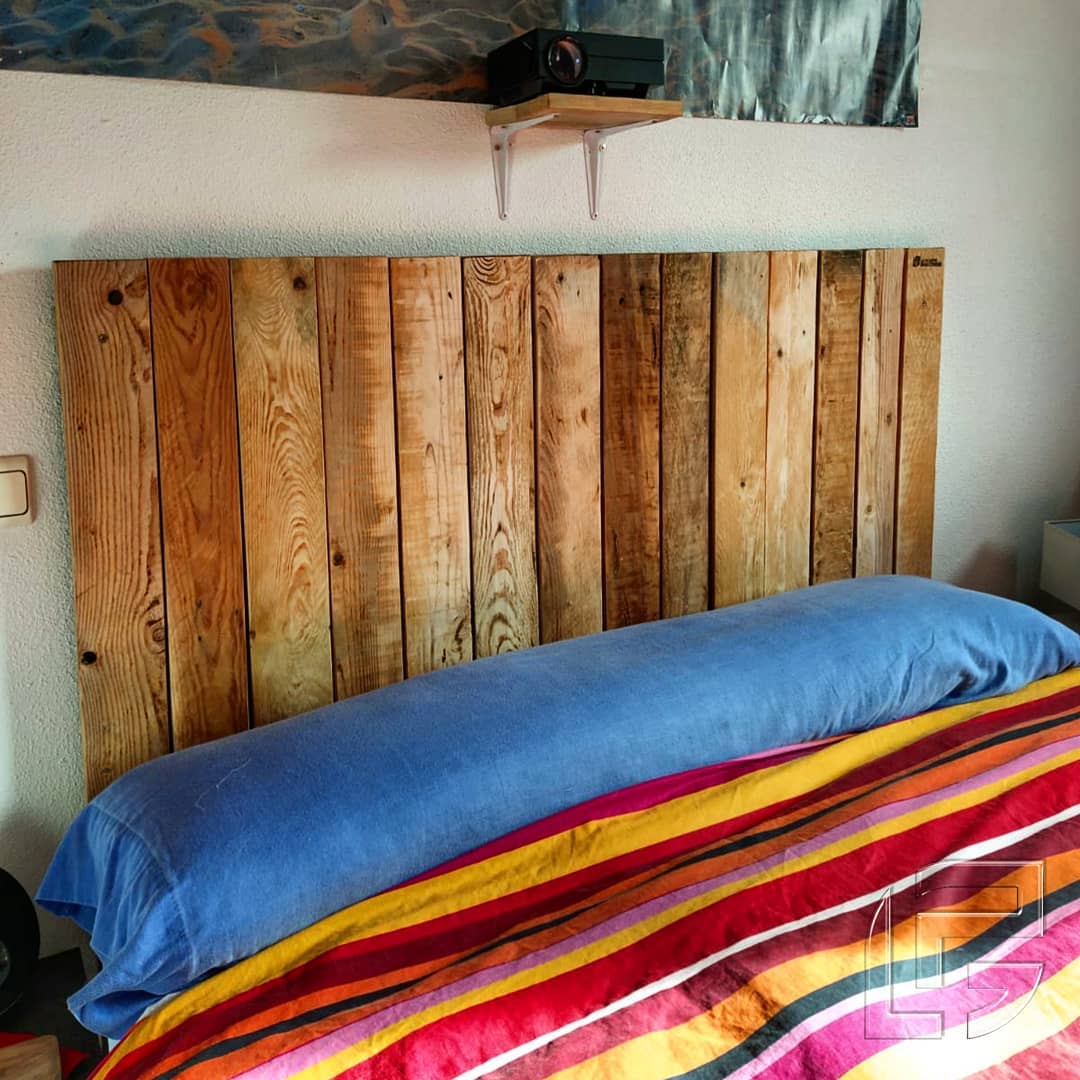 tête de lit bois de palette toulouse auch occitanie sur-mesure éco-responsable